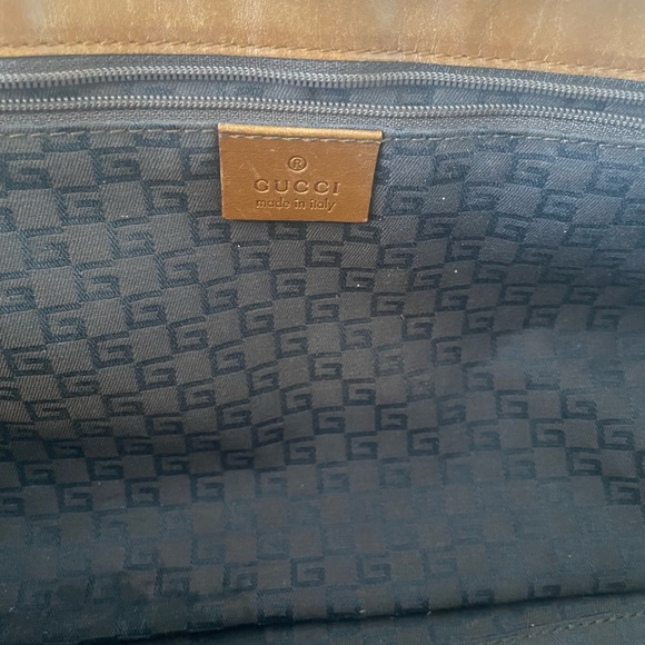 Gucci Brown Suede Bag - Picture 7 of 9